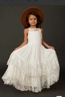 Joy Folie Catrin Dress in White  Size 3 All Ruffles & Lacel just perfect for you